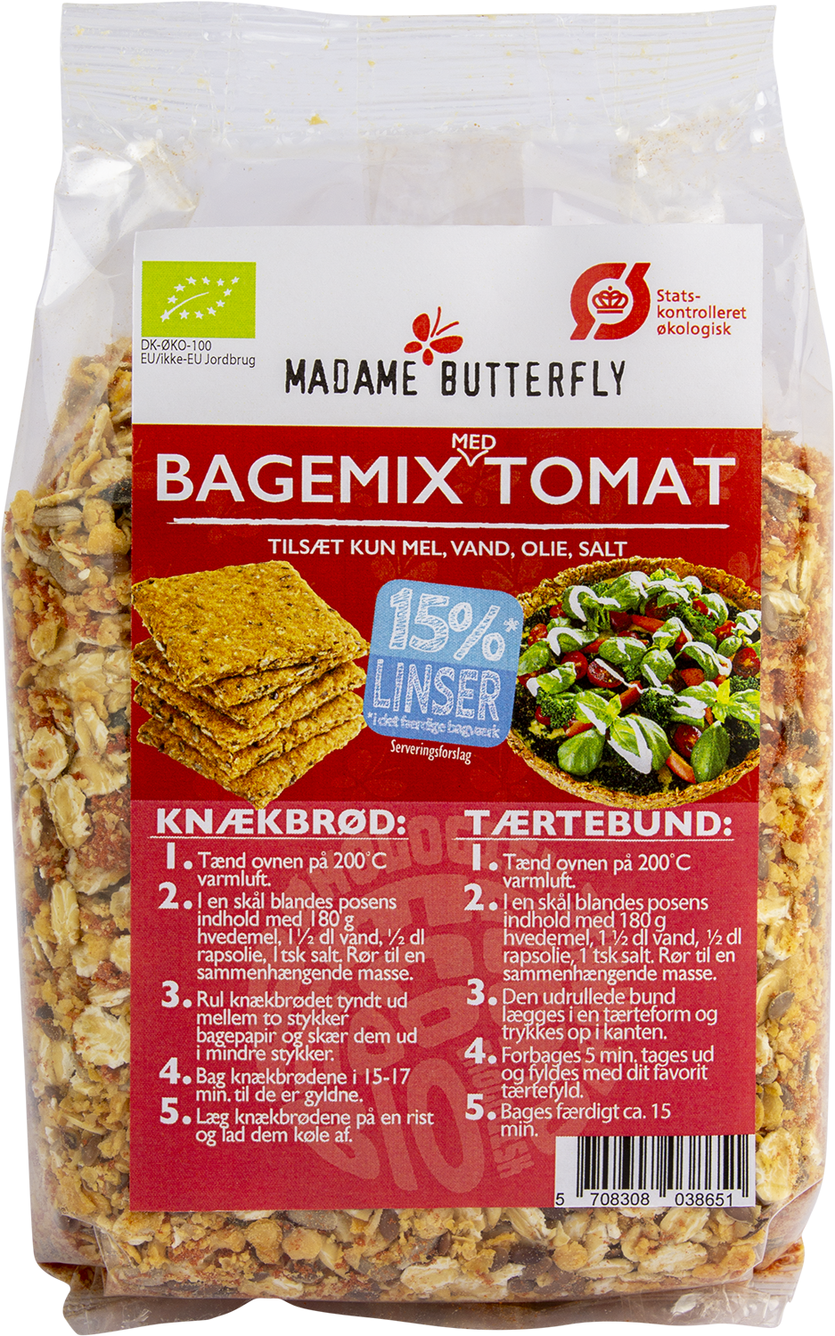 Økologisk Bagemix Tomat