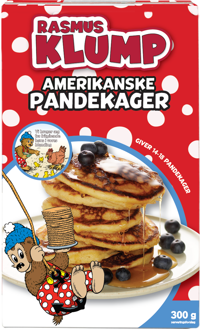 Rasmus Klump Amerikanske Pandekager